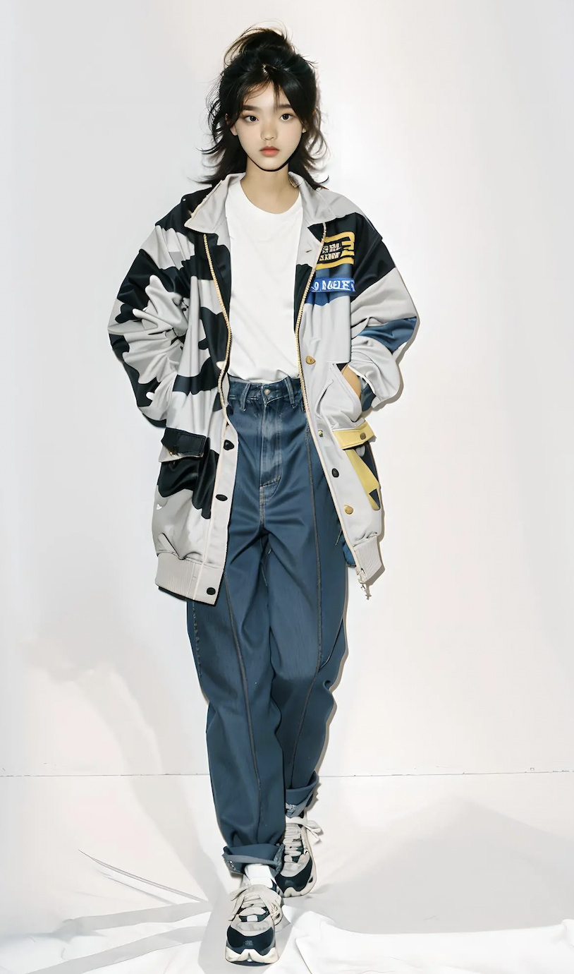 迷彩运动风——作者：土鳖的名字