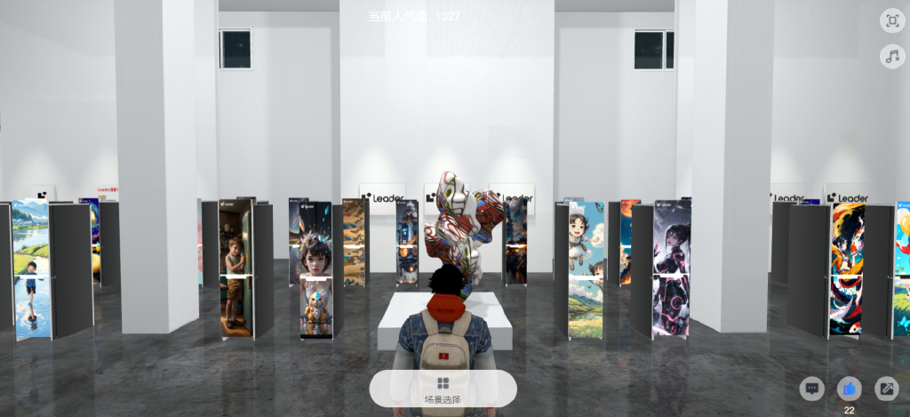 图：PC端画廊优秀作品