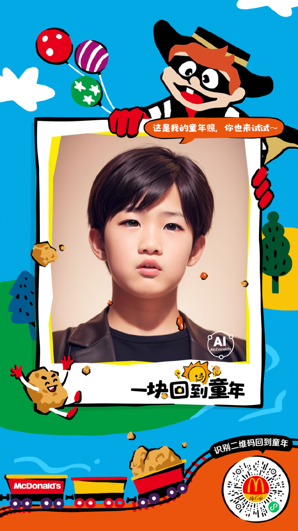 一键变回小正太，图源热心粉丝 