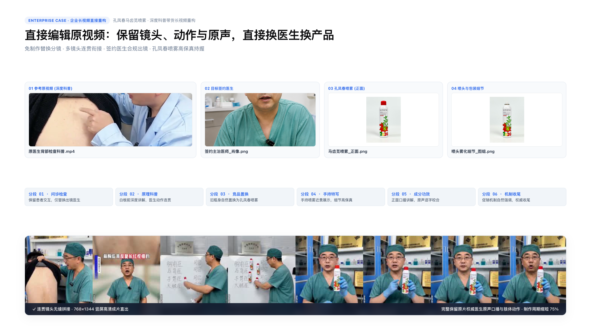 长视频分段替换案例解析