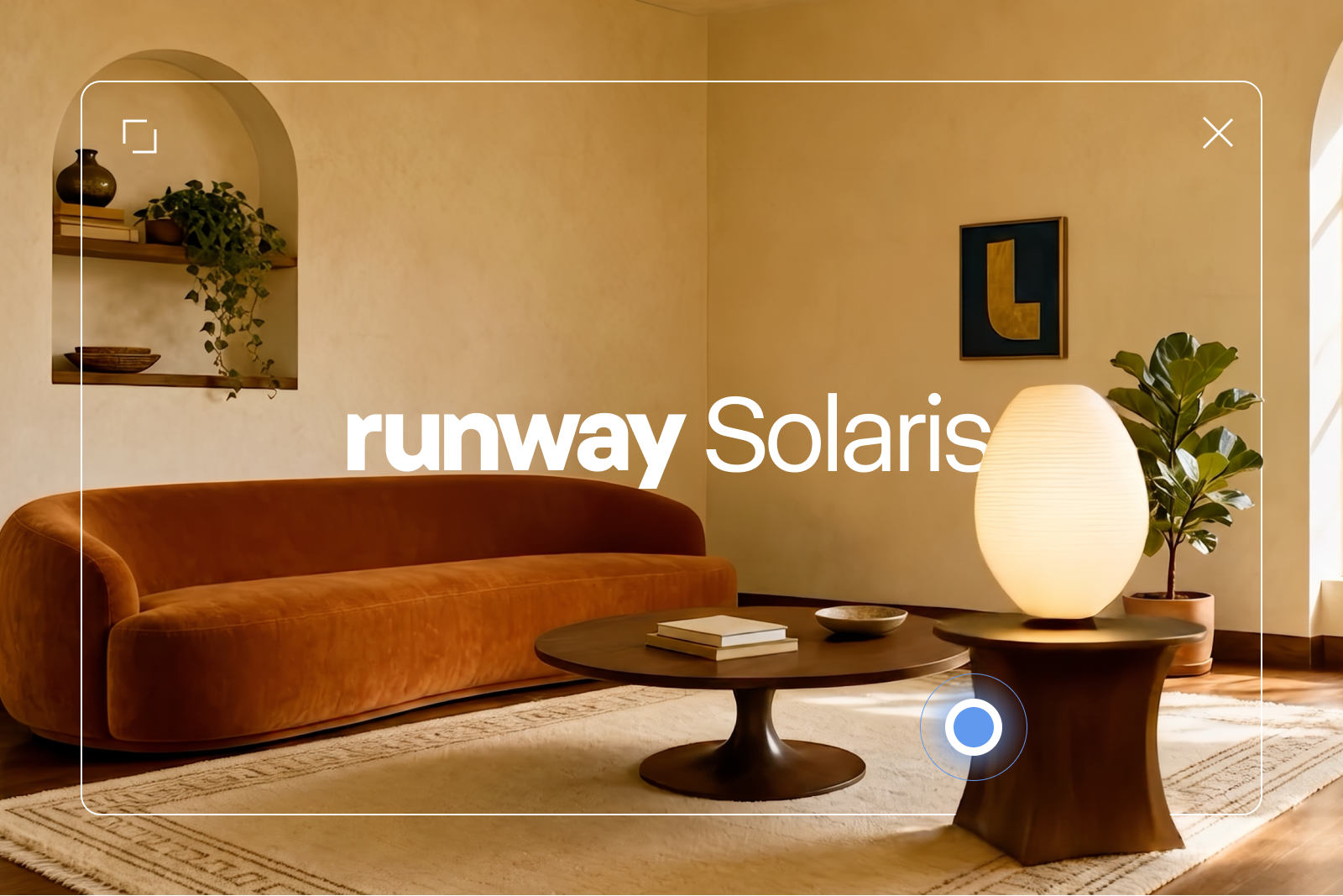 Runway Solaris 发布公告的题图