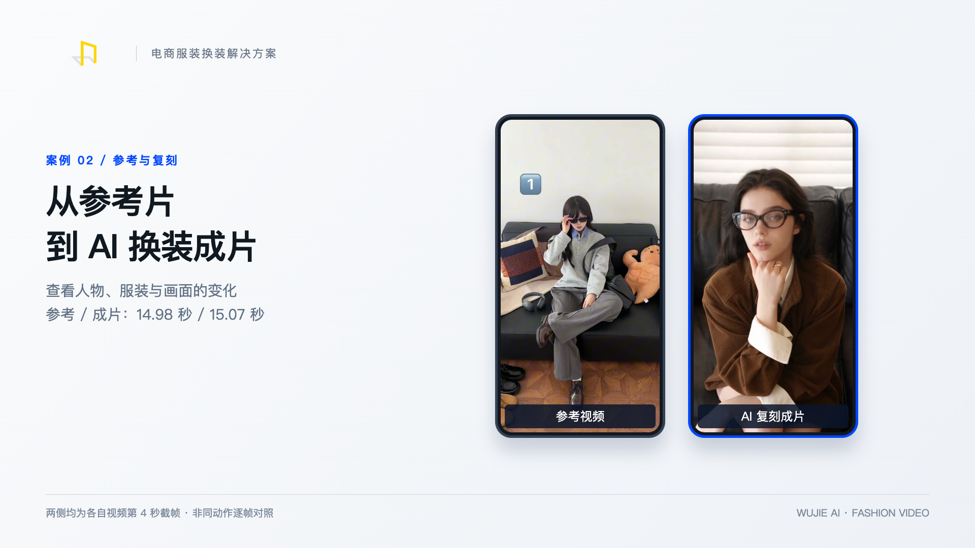 案例 02 参考片与 AI 复刻成片对比